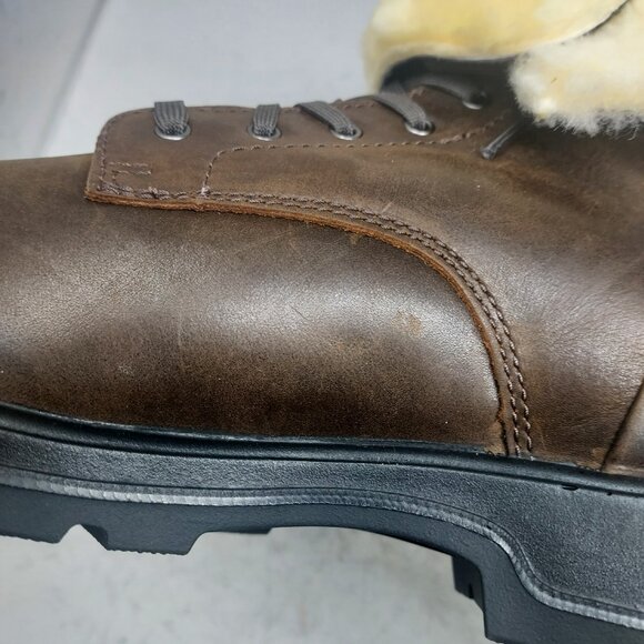 Blundstone Brown Waterproof Thermal Lace Up Boot - Picture 9 of 11
